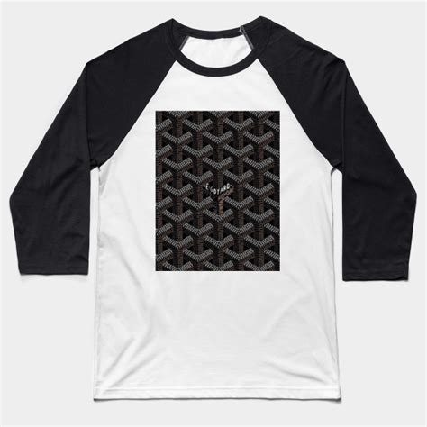 "Goyard geometric pattern" - Goyard Skin Logo - Baseball T-Shirt | TeePublic