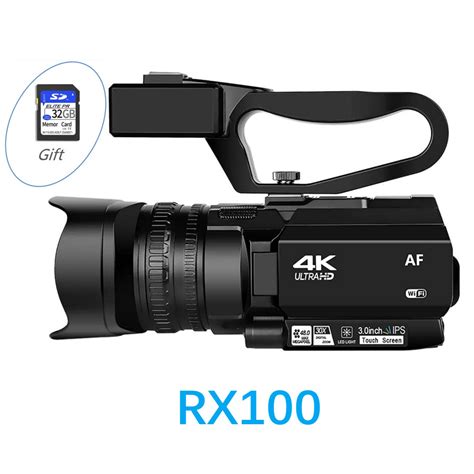 Video Camera 4K Hd Automatic Focus Digital Zoom | Shopee Philippines