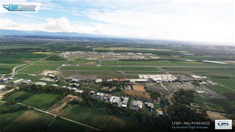 LFBP Pau Pyrenees Airport - Microsoft Flight Simulator - Orbx