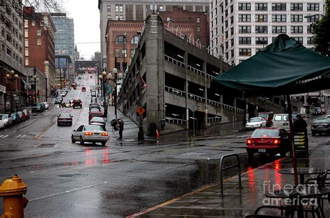 Seattle Parking Garage orig Photograph by Nancy Greenland