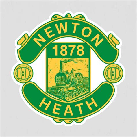 Newton Heath Logo Sticker - MUFC Indy