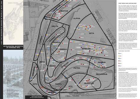 Glasgow Necropolis Map