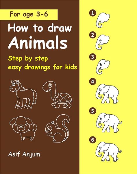 How To Draw Animals Step By Step At Drawing Tutorials - vrogue.co