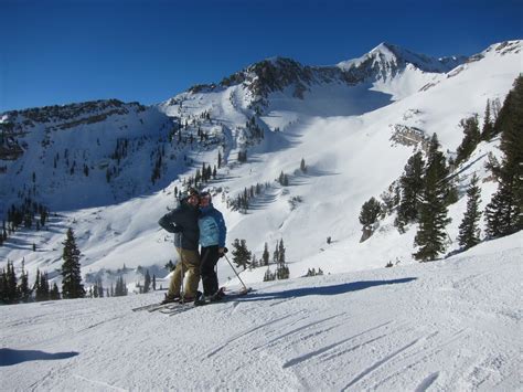 In and Around Town: Skiing in Utah - Solitude and Snowbird