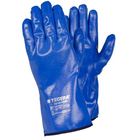 Ejendals Tegera 7350 Insulated Nitrile Chemical Resistant Gloves ...