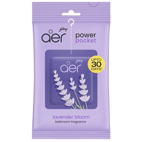 Godrej aer Power Pocket | Bathroom freshener Lavender Bloom (10g ...