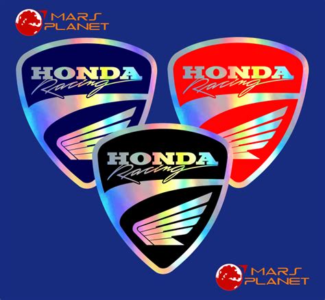 HONDA RACING STICKER DECAL MOTORCYCLE EMBLEM | Lazada PH