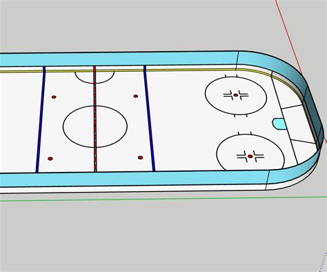 Building a Regulation Sized Hockey Rink in SketchUp : 14 Steps ...