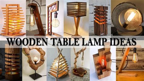 DIY Wooden Lamp Ideas - YouTube