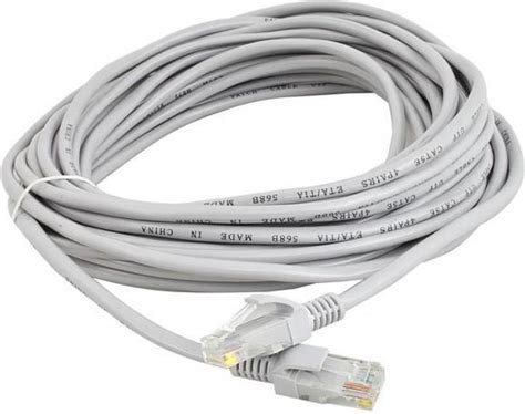 15 meter LAN / Netwerkkabel / Internet kabel / UTP Kabel / CAT5 | bol