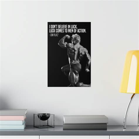 Tom Platz Motivation Poster, Bodybuilder Poster Premium Quality - Etsy