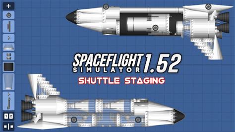 Spaceflight Simulator 1.52 | Space Shuttle Staging - YouTube