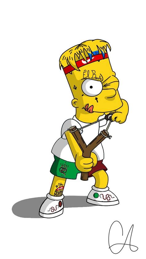 Trap Bart | Simpsons art, Bart simpson art, Bart simpson