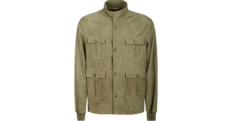 Valstar Leather Field Jacket in Brown for Men | Lyst
