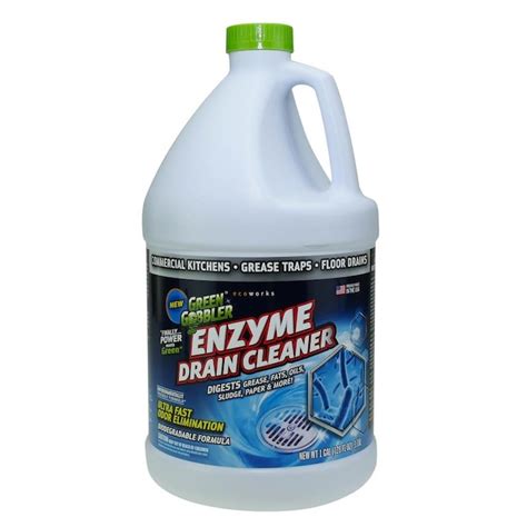 Green Gobbler Enzyme 128-fl oz Drain Cleaner at Lowes.com