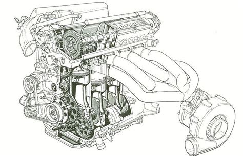 BMW Turbo F1 Engine