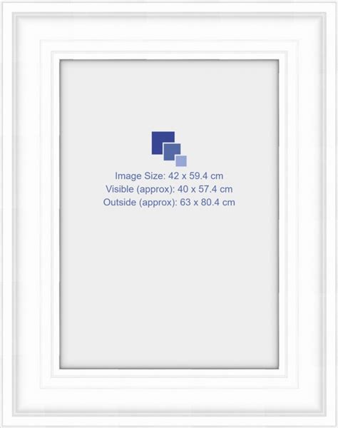 A2 Certificate Frame White 11cm | Frameshop