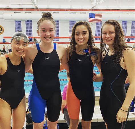 Girls Swim Team Sets School Record at Prep Championships | Morristown Beard School News