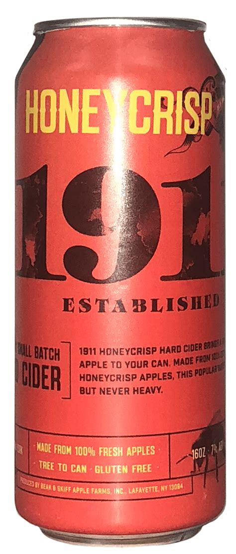 1911 Beak & Skiff Honey Crisp Hard Cider - 16OZ | Bremers Wine and Liquor