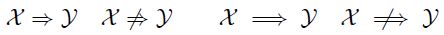 \Rightarrow vs. \implies, and "does not imply" symbol - TeX - LaTeX ...