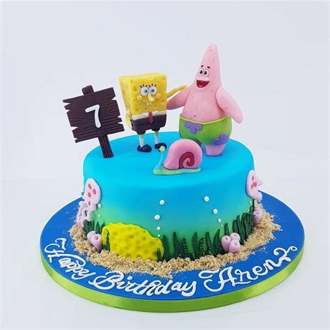 SpongeBob & Patrick Star Cake