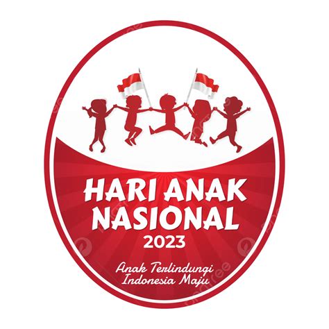 Logo Resmi Hari Anak Nasional 2023 Vektor, Hari Anak 2023, Logo Hari Anak, Hari Anak Nasional ...