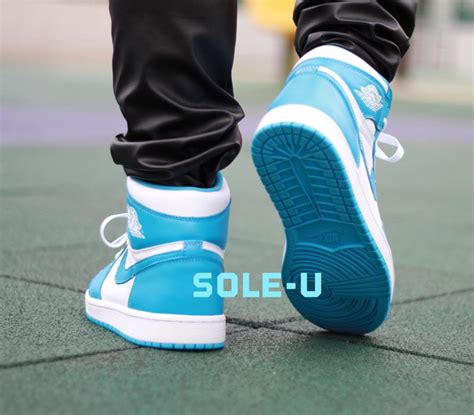 Air Jordan 1 High “UNC” (On-Feet Look) — Sneaker Shouts