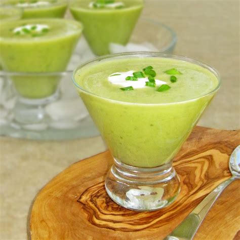 Chilled Sweet Pea and Mint Soup - Joy Love Food