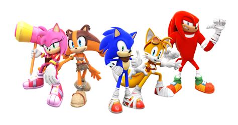 Sonic Boom Characters Render by SuperRatchetLimited on DeviantArt