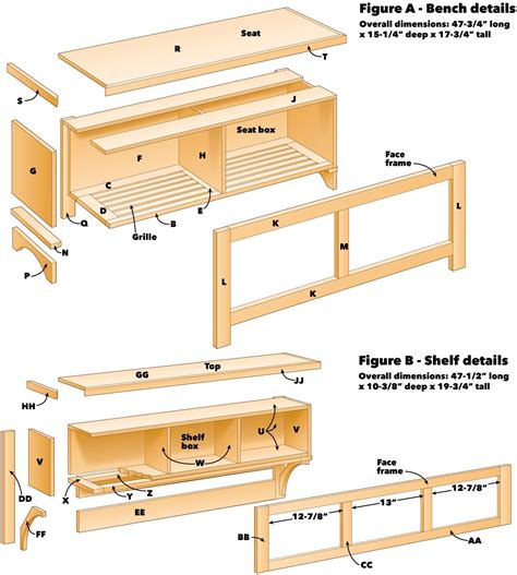 How to Build an Entryway Coat Rack and Storage Bench | Entryway coat ...