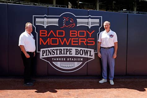 Bad Boy Mowers gains title rights to Yankees’ Pinstripe Bowl ...