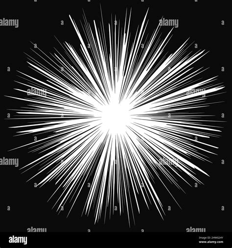 Radial, radiating, burst vector shape - stock vector illustration, clip-art graphics Stock ...