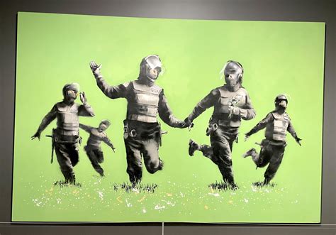 Visited the Banksy museum in Amsterdam today : r/Banksy