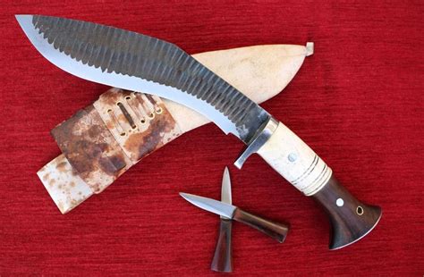 Gurkha Tiger Katle Rust Free Khukuri Khukri Kukri Knife 8 inch Full ...