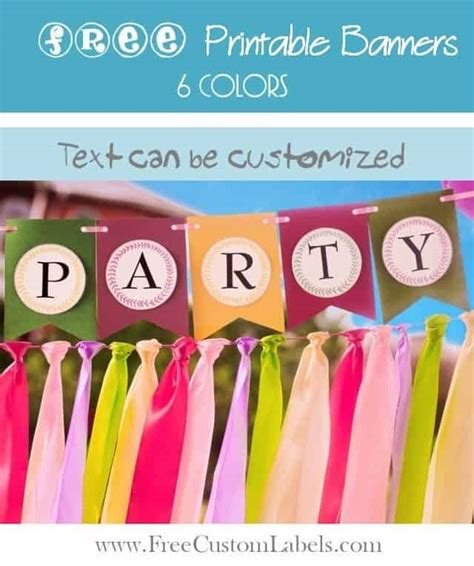 Free Printable Banner Maker | Customize online and print at home