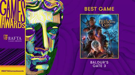 Baldur's Gate 3 Wins BAFTA GOTY, Cyberpunk 2077 Gets Evolving Game Award