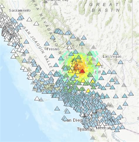 California Earthquake Hazard Map