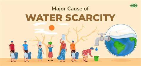 Major Causes of Water Scarcity | Factors to Reduce Scarcity