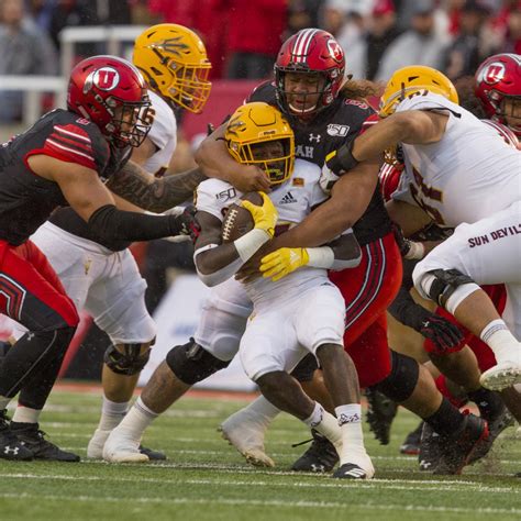 Zack Moss, No. 13 Utah Earn Crucial 21-3 Pac-12 Win over No. 17 Arizona State | News, Scores ...