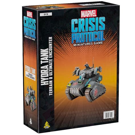 Buy Marvel Crisis Protocol Hydra Tank Terrain Pack Ultimate Encounter Miniatures Board Game - MyDeal