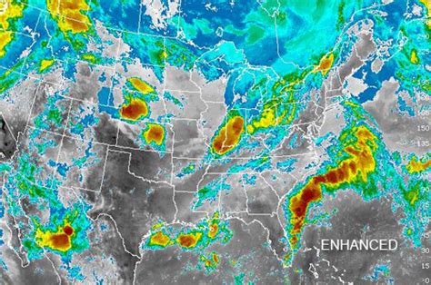 Current Weather Satellite Map - Map Of Campus