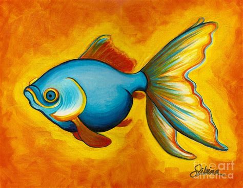 Easy Fish Painting at PaintingValley.com | Explore collection of Easy Fish Painting