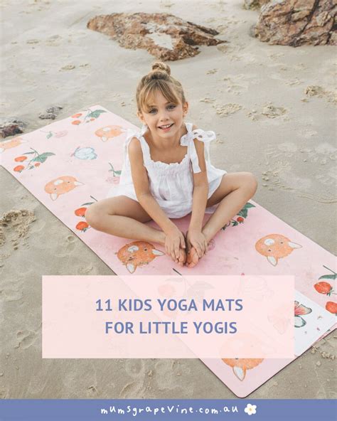 11 kids' yoga mats for healthy little yogis | Mum's Grapevine