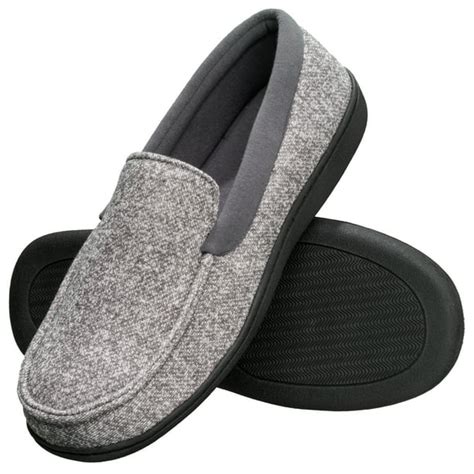 Hanes - Hanes Men's Memory Foam Odor Free Slippers - Walmart.com - Walmart.com