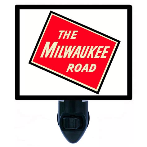 The Milwaukee Road Logo - Night Light Designs