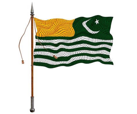 Premium Photo | National flag of azad kashmir background with flag of azad kashmir