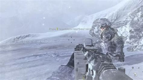 Call of Duty 6 Modern Warfare 2 Walkthrough Mission #3 - Cliffhanger