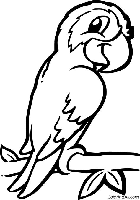 Macaw Coloring Pages (15 Free Printables) - ColoringAll