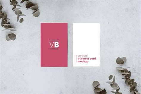 15+ Cool Vertical Business Card Mockup PSD Templates | Mockuptree