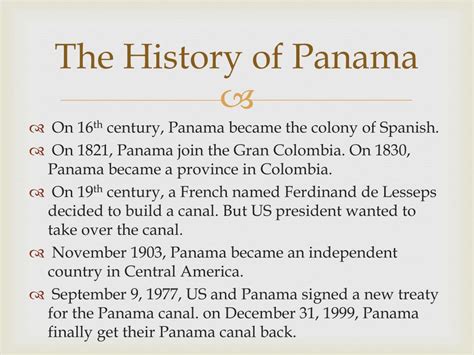 PPT - Panama PowerPoint Presentation, free download - ID:2049956